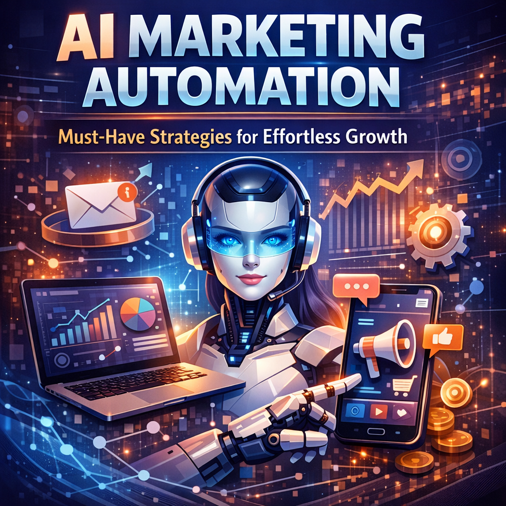 Illustration of AI Marketing Automation: Must-Have Strategies for Effortless Growth