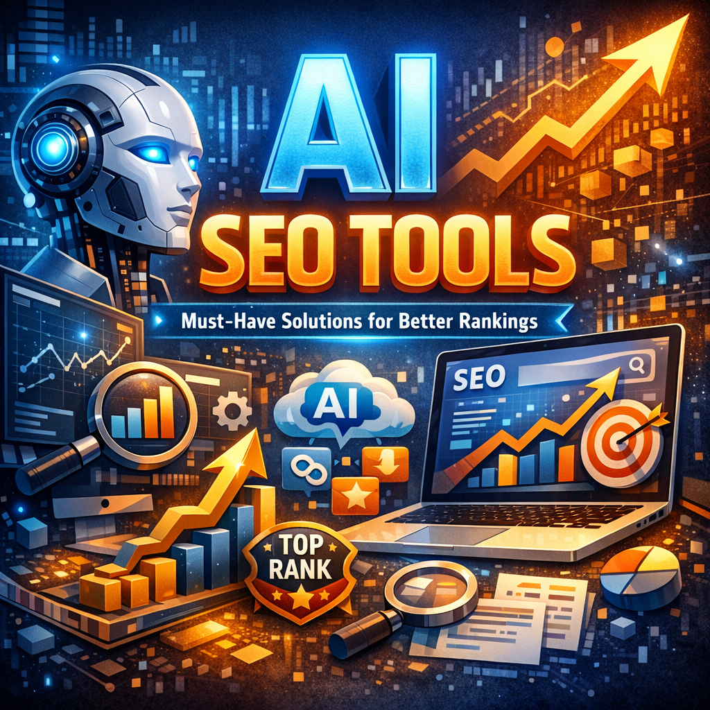 Illustration of AI SEO Tools: Must-Have Solutions for Better Rankings