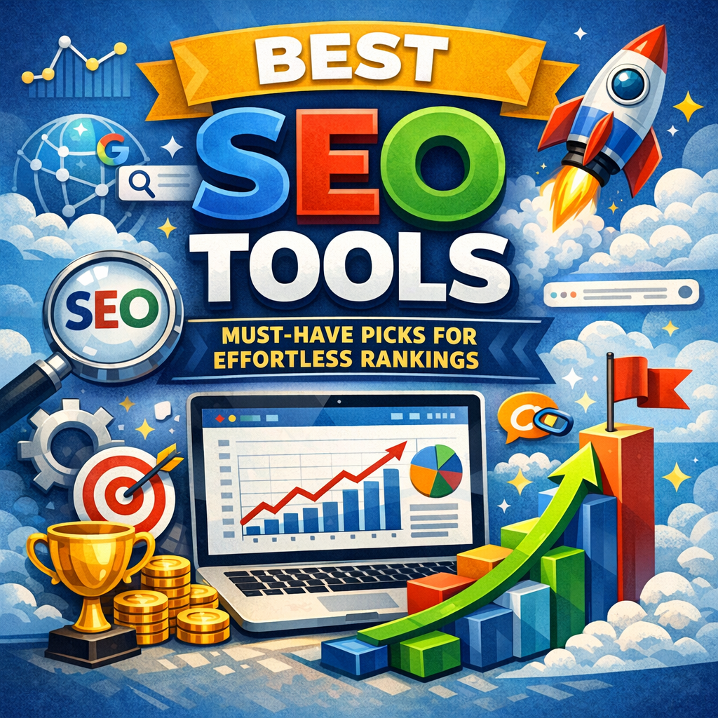 Illustration of Best SEO Tools: Must-Have Picks for Effortless Rankings