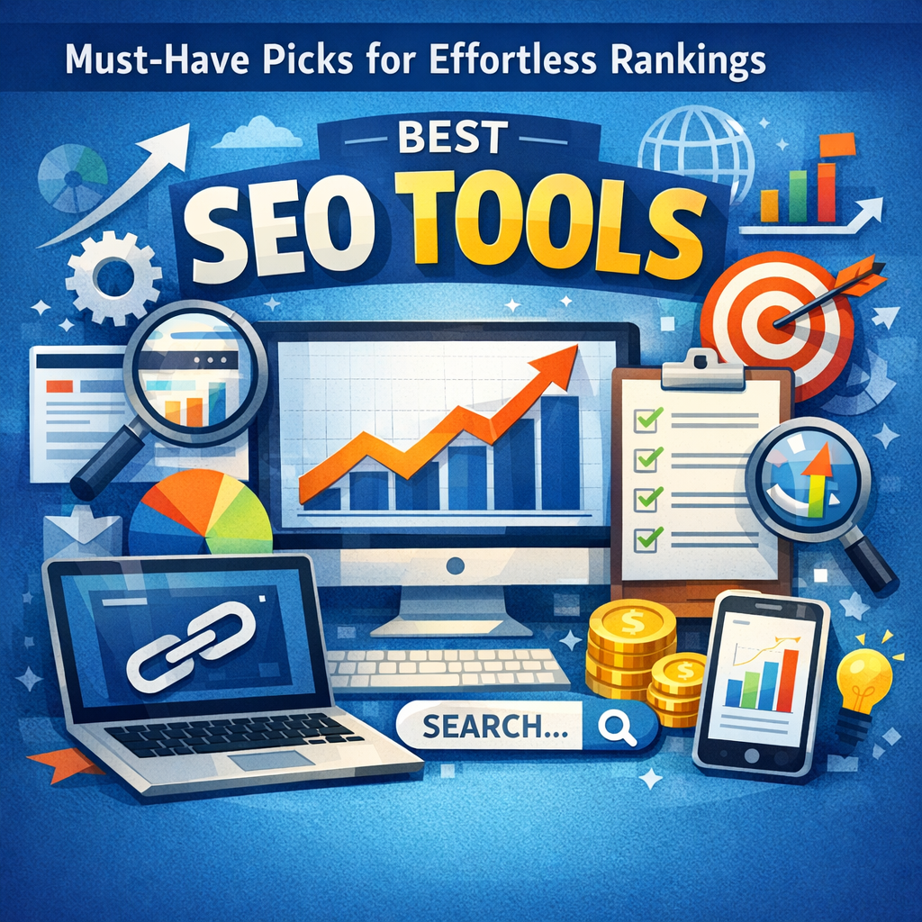 Illustration of Best SEO Tools: Must-Have Picks for Effortless Rankings