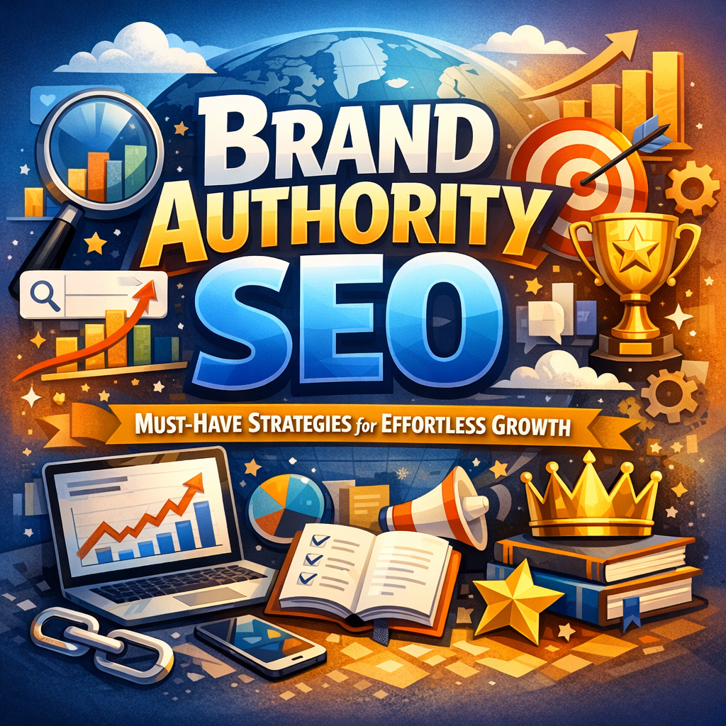 Illustration of Brand Authority SEO: Must-Have Strategies for Effortless Growth