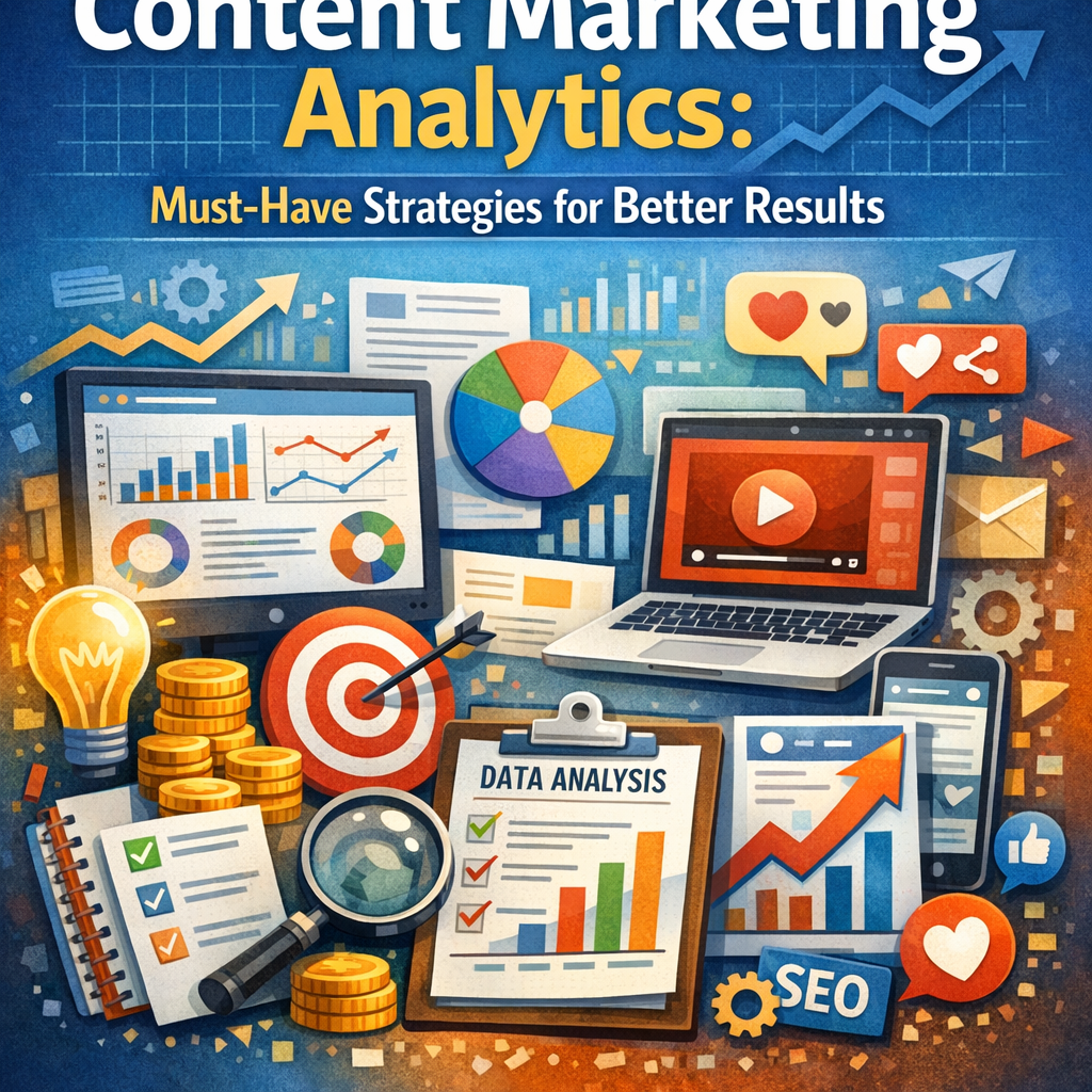 Illustration of Content Marketing Analytics: Must-Have Strategies for Better Results