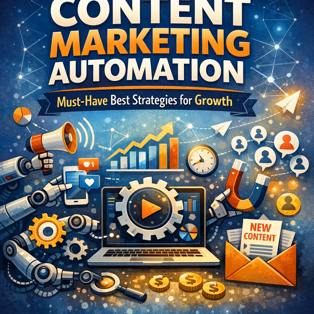 Illustration of Content Marketing Automation: Must-Have Best Strategies for Growth