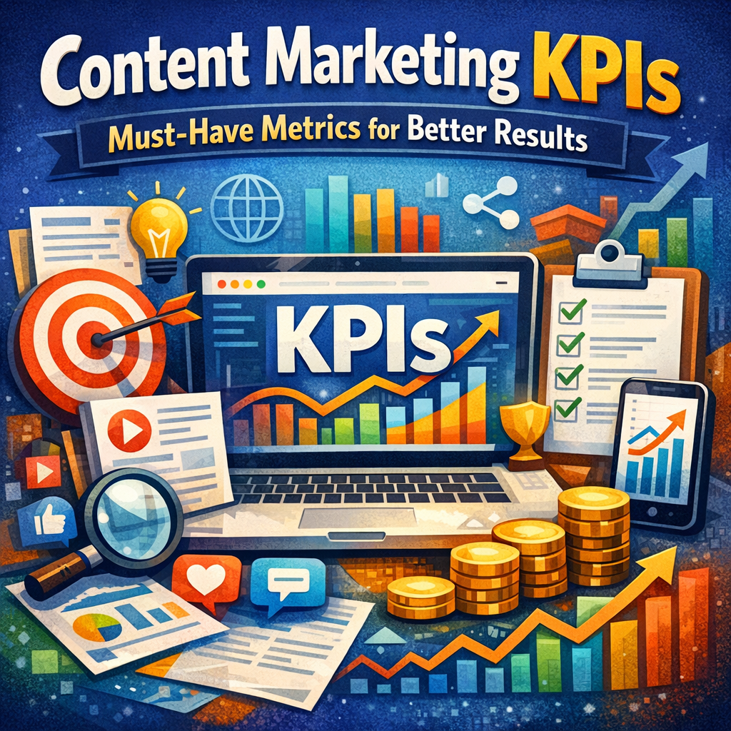 Illustration of Content Marketing KPIs: Must-Have Metrics for Better Results