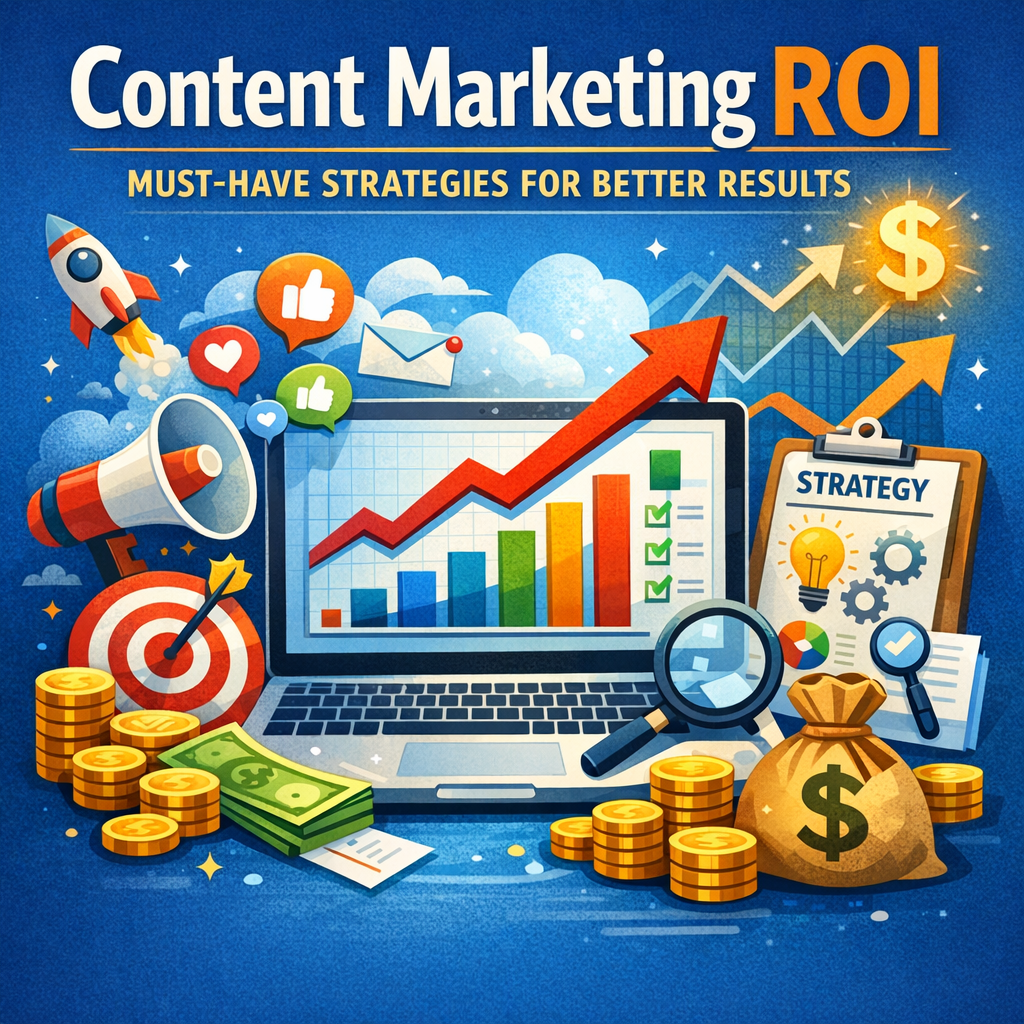 Illustration of Content Marketing ROI: Must-Have Strategies for Better Results