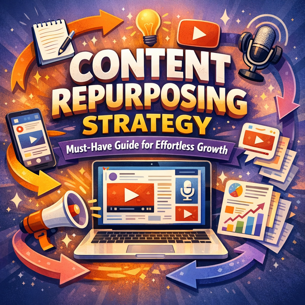 Illustration of Content Repurposing Strategy: Must-Have Guide for Effortless Growth