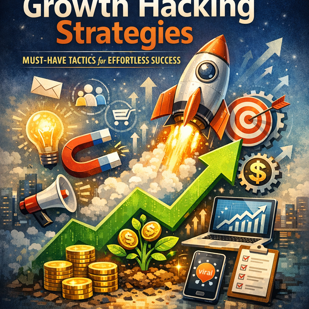Illustration of Growth Hacking Strategies: Must-Have Tactics for Effortless Success