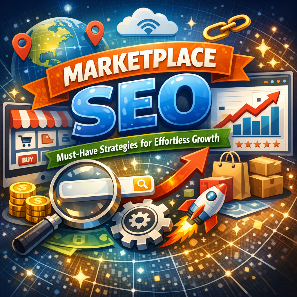 Illustration of Marketplace SEO: Must-Have Strategies for Effortless Growth