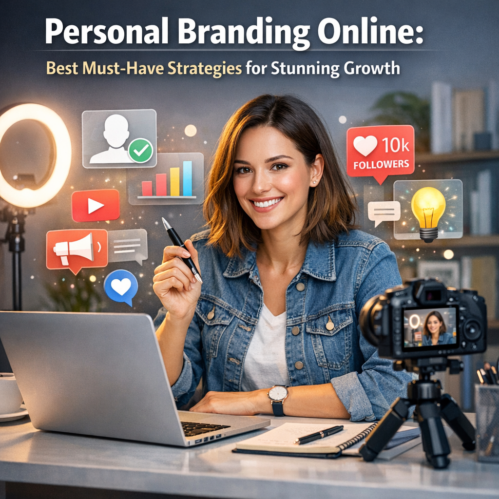 Illustration of Personal Branding Online: Best Must-Have Strategies for Stunning Growth