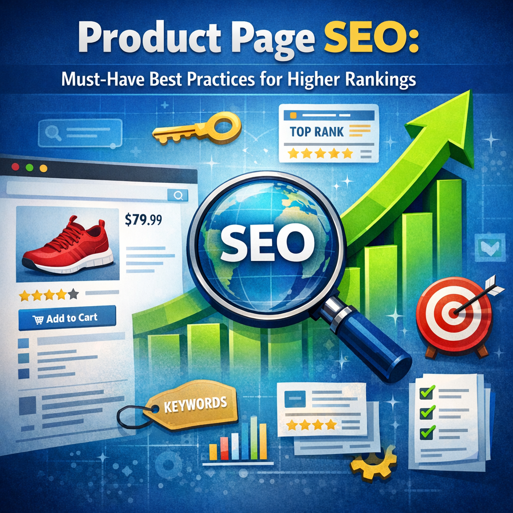 Illustration of Product Page SEO: Must-Have Best Practices for Higher Rankings