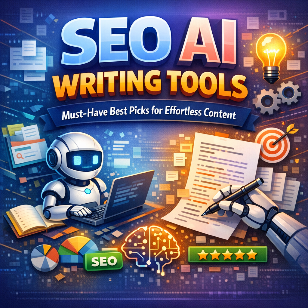 Illustration of SEO AI Writing Tools: Must-Have Best Picks for Effortless Content