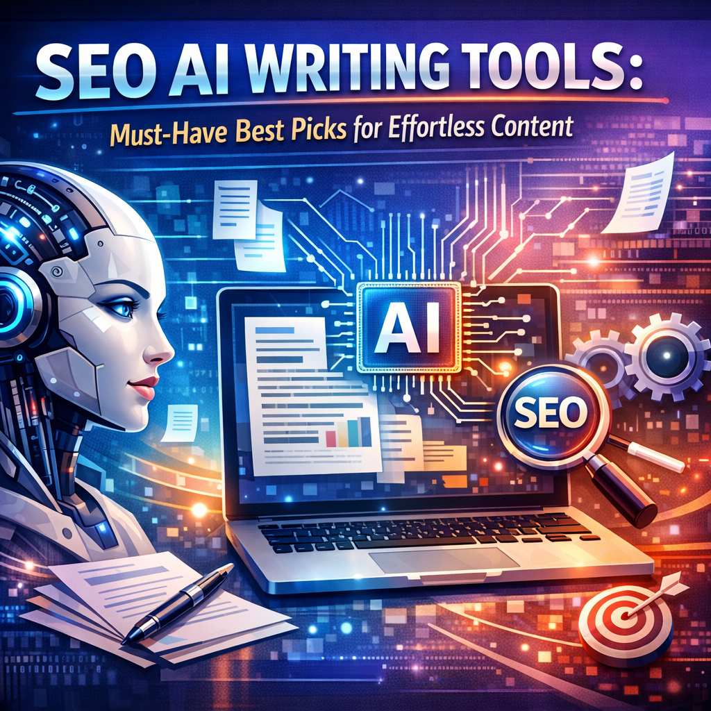 Illustration of SEO AI Writing Tools: Must-Have Best Picks for Effortless Content