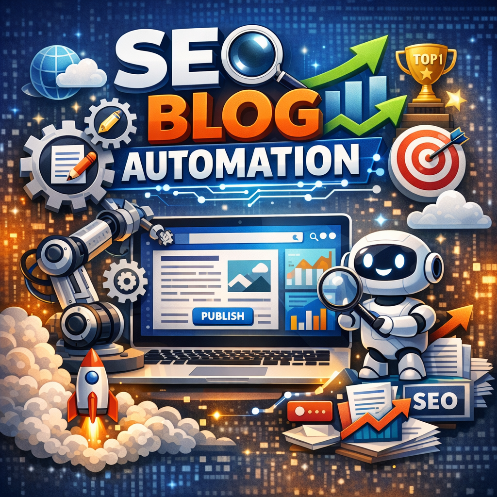 Illustration of SEO Blog Automation: Effortless Must-Have Strategy for Better Rankings