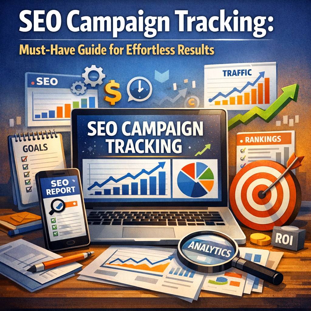 Illustration of SEO Campaign Tracking: Must-Have Guide for Effortless Results