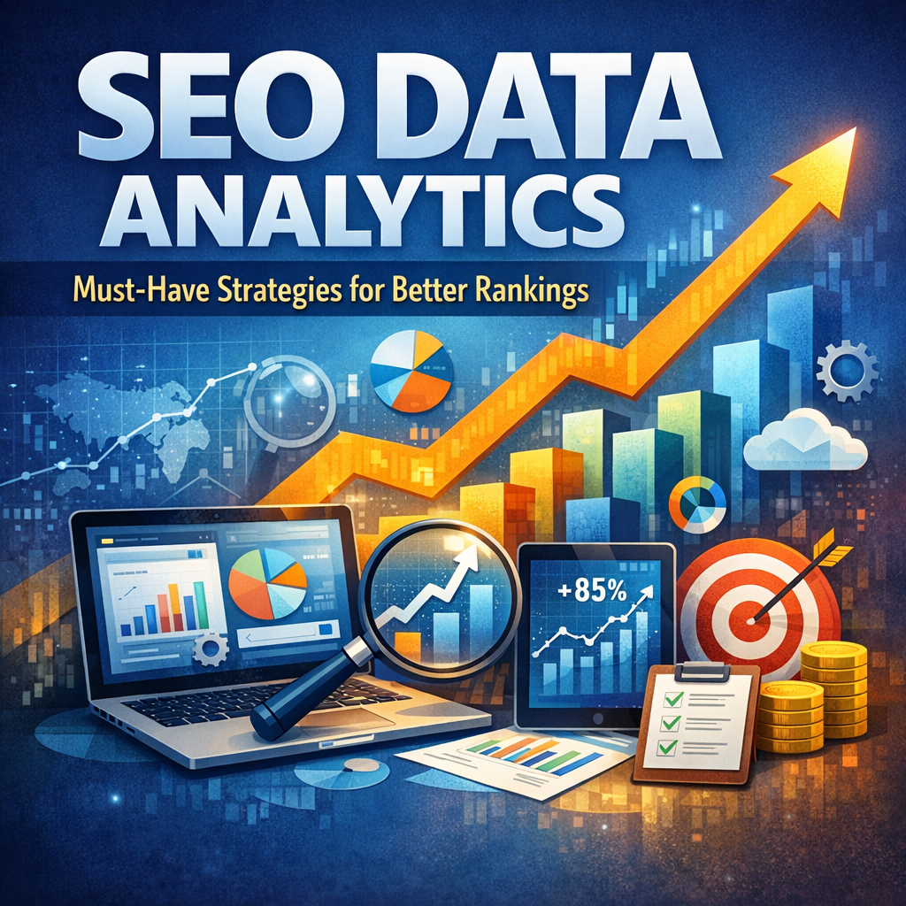 Illustration of SEO Data Analytics: Must-Have Strategies for Better Rankings