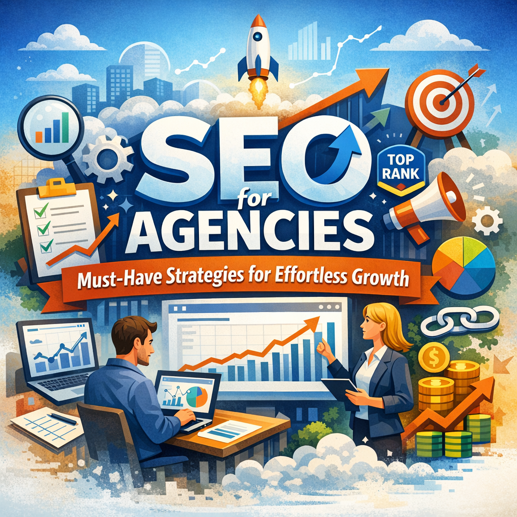 Illustration of SEO for Agencies: Must-Have Strategies for Effortless Growth