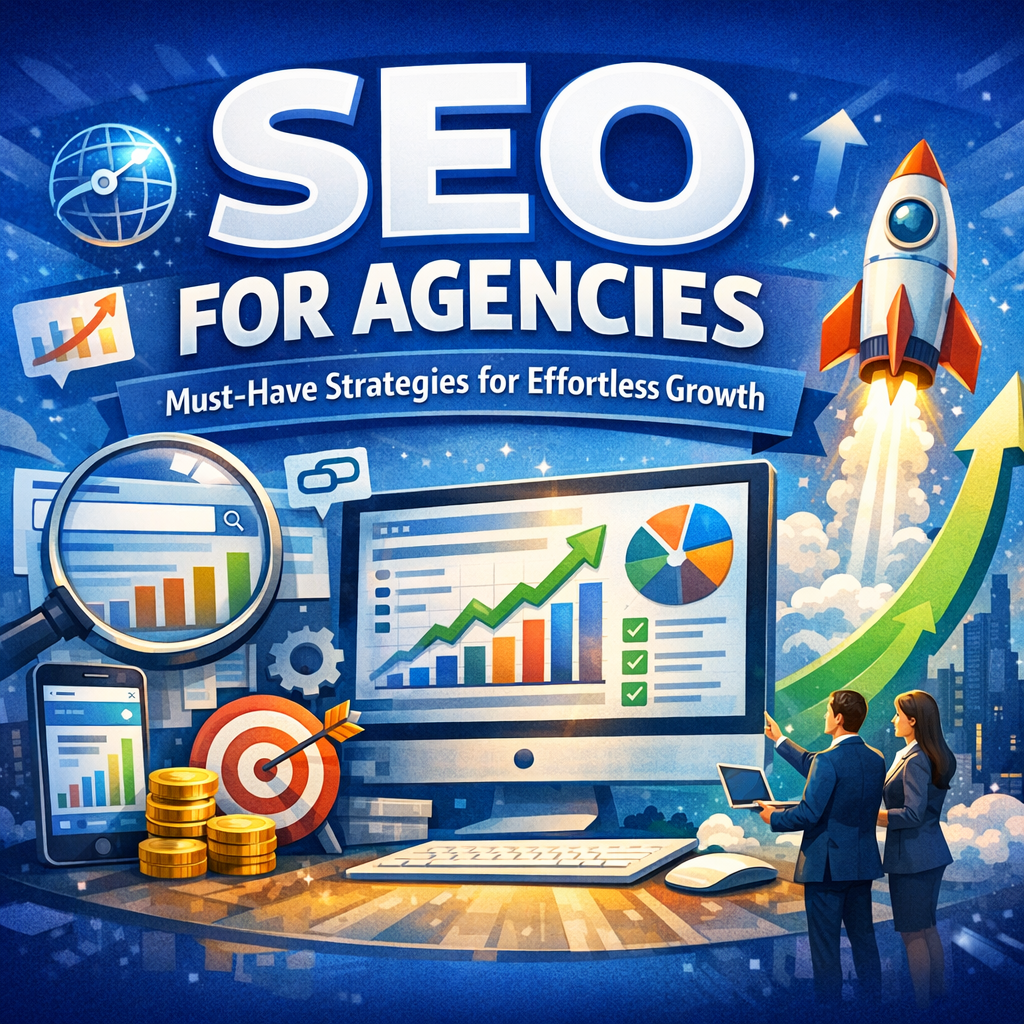 Illustration of SEO for Agencies: Must-Have Strategies for Effortless Growth