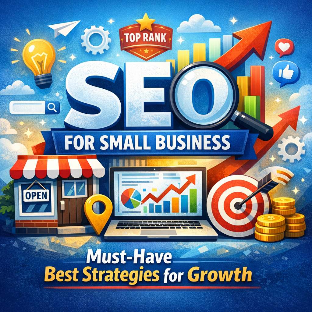 Illustration of SEO for Small Business: Must-Have Best Strategies for Growth