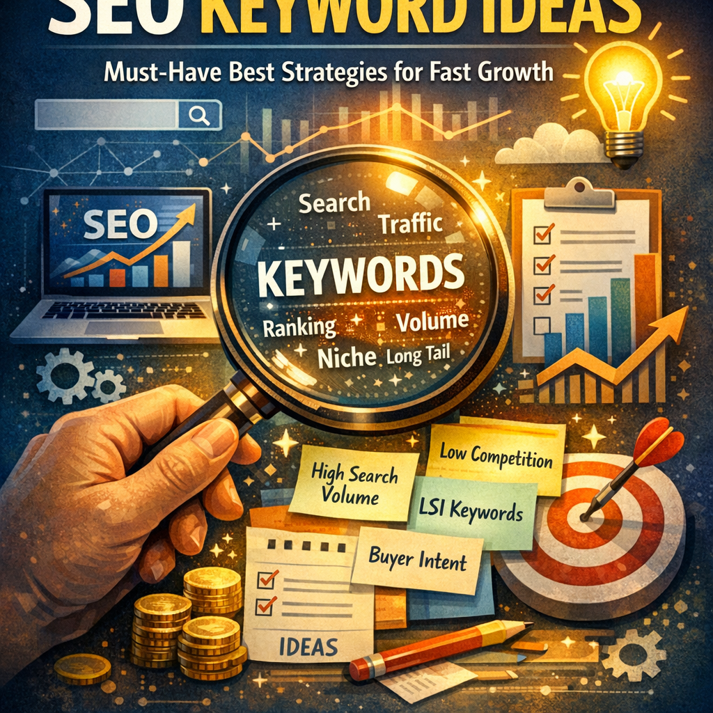 Illustration of SEO Keyword Ideas: Must-Have Best Strategies for Fast Growth