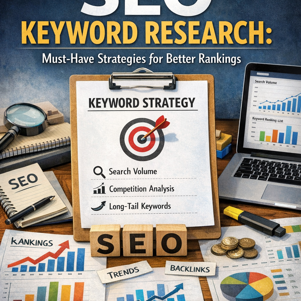 Illustration of SEO Keyword Research: Must-Have Strategies for Better Rankings