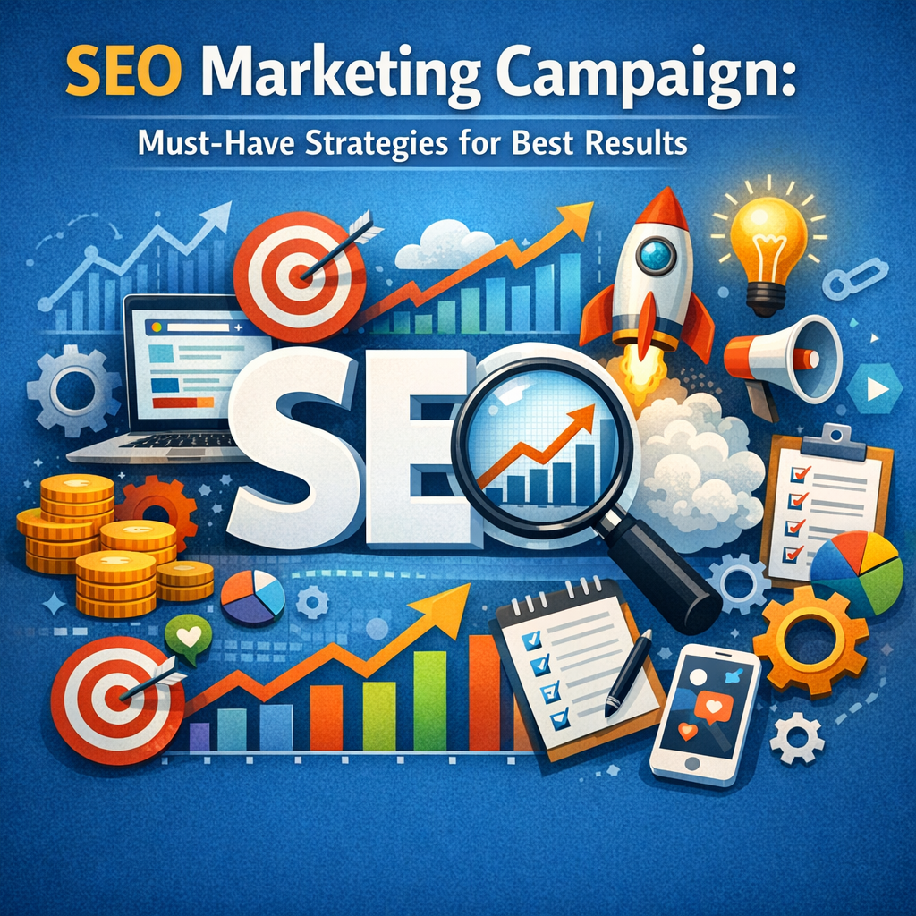 Illustration of SEO Marketing Campaign: Must-Have Strategies for Best Results