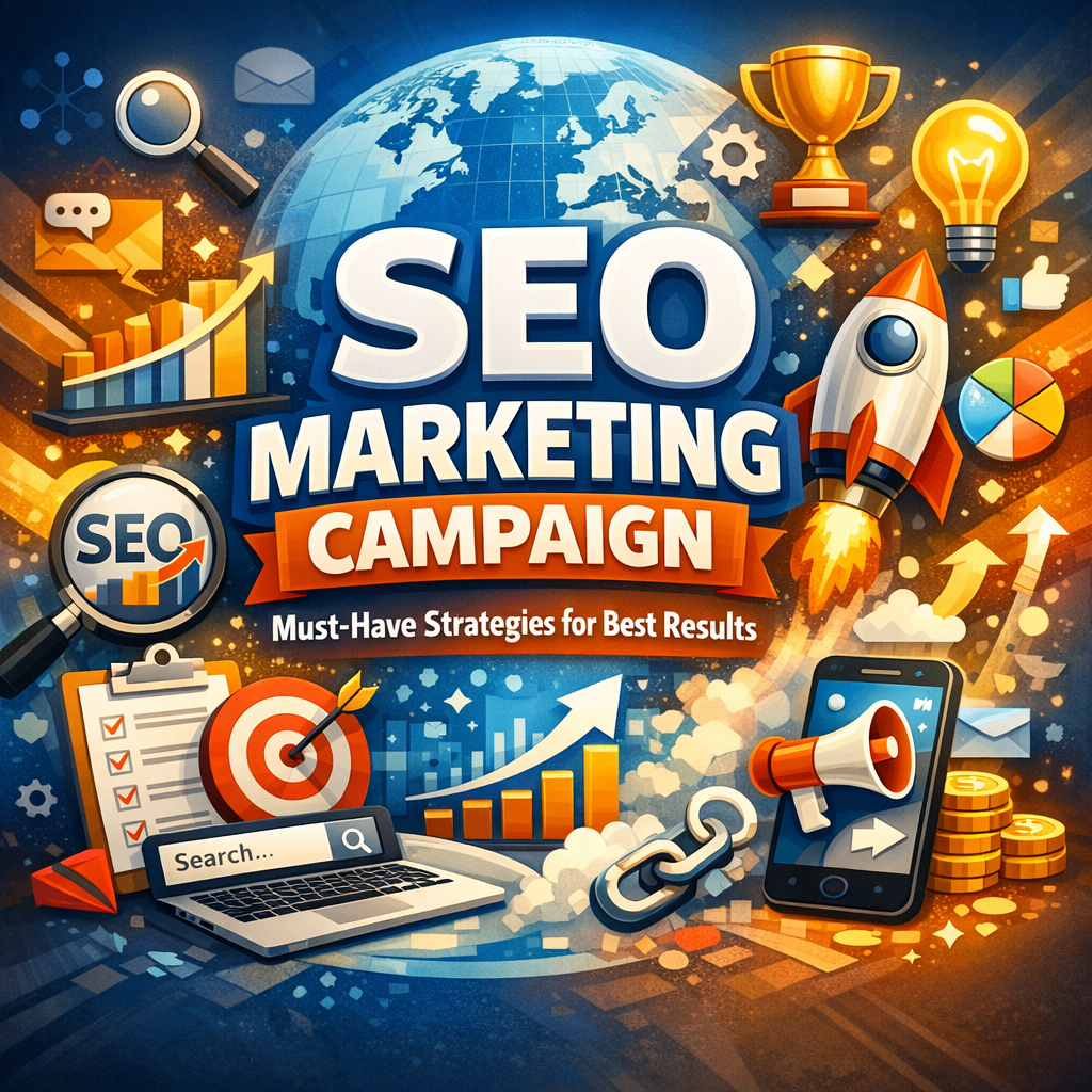 Illustration of SEO Marketing Campaign: Must-Have Strategies for Best Results