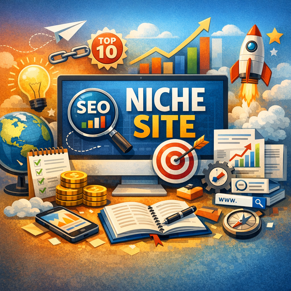 Illustration of SEO Niche Site: Must-Have Strategies for Effortless Success