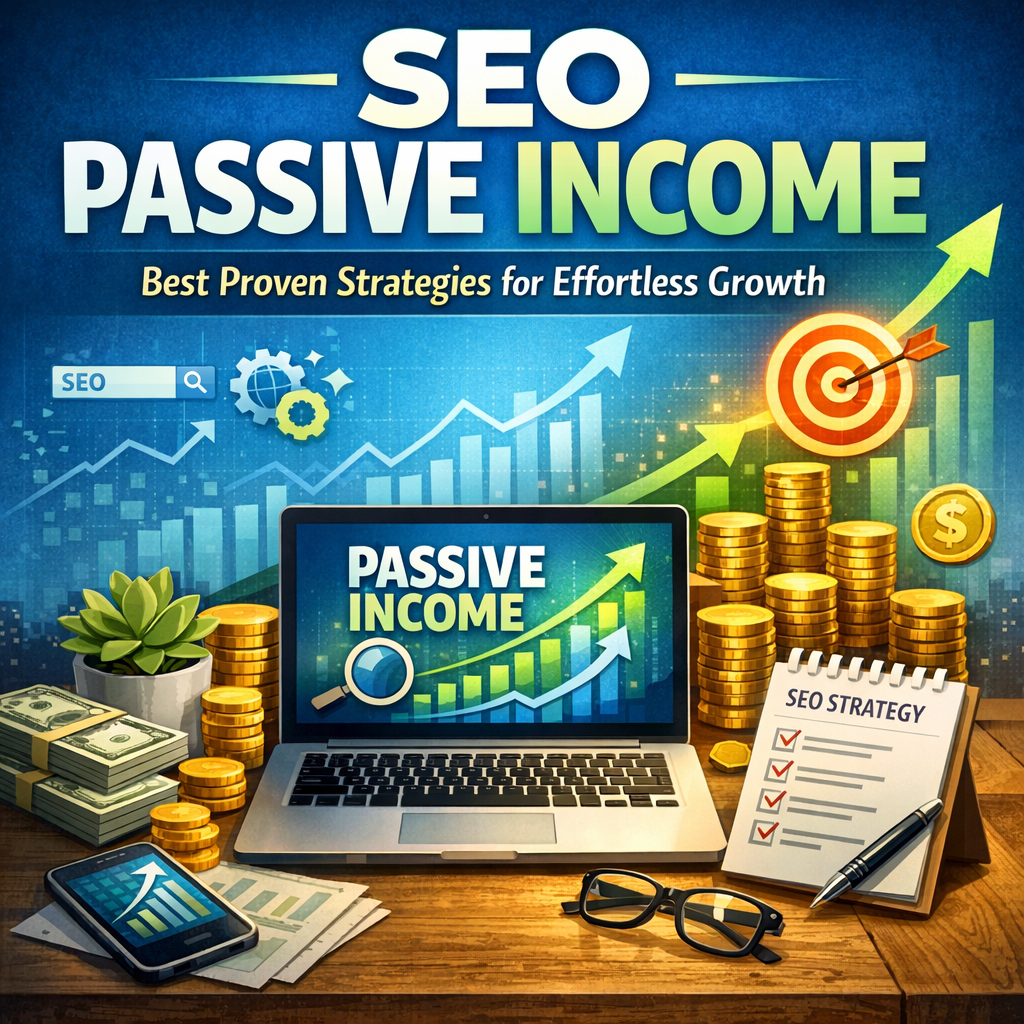 Illustration of SEO Passive Income: Best Proven Strategies for Effortless Growth
