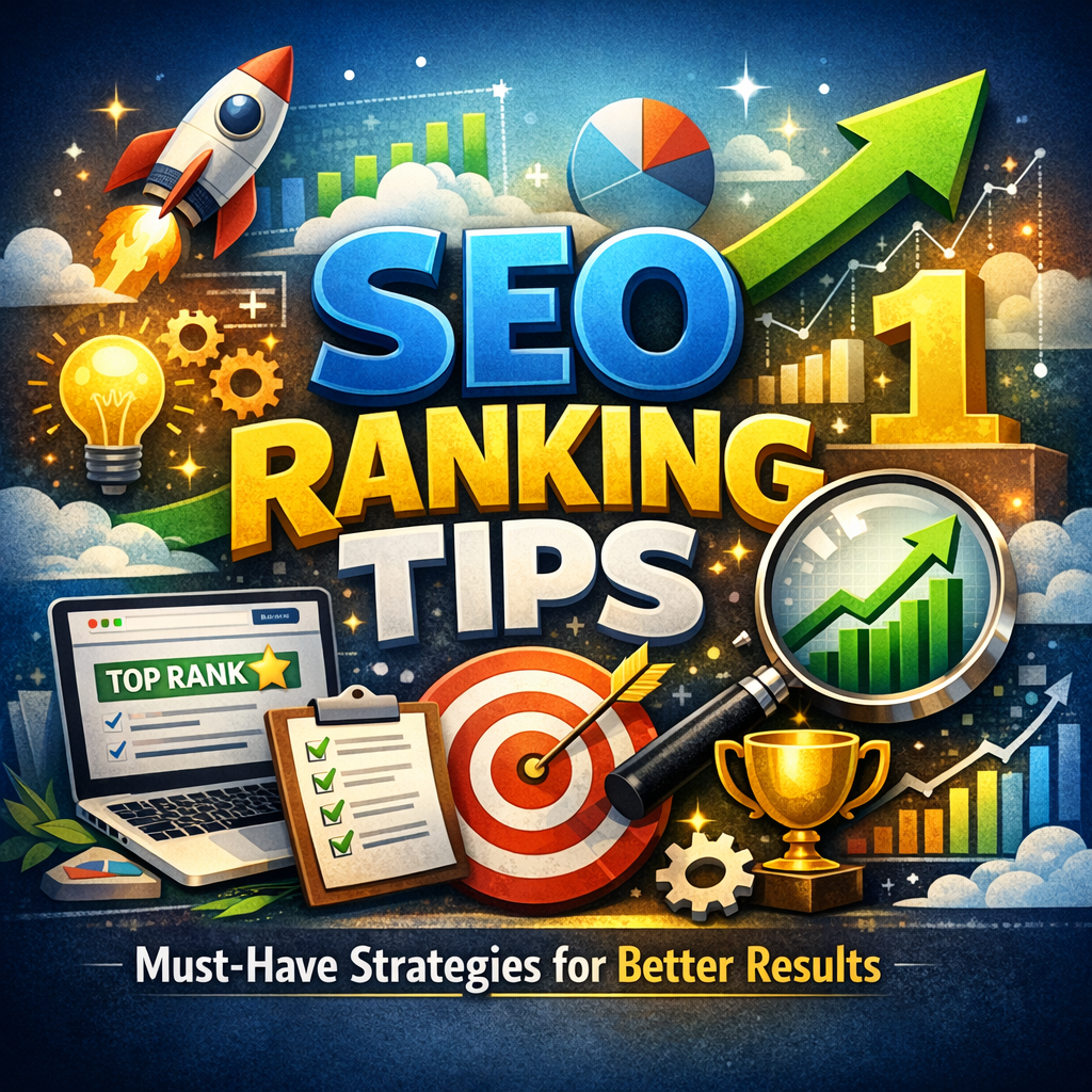 Illustration of SEO Ranking Tips: Must-Have Strategies for Better Results
