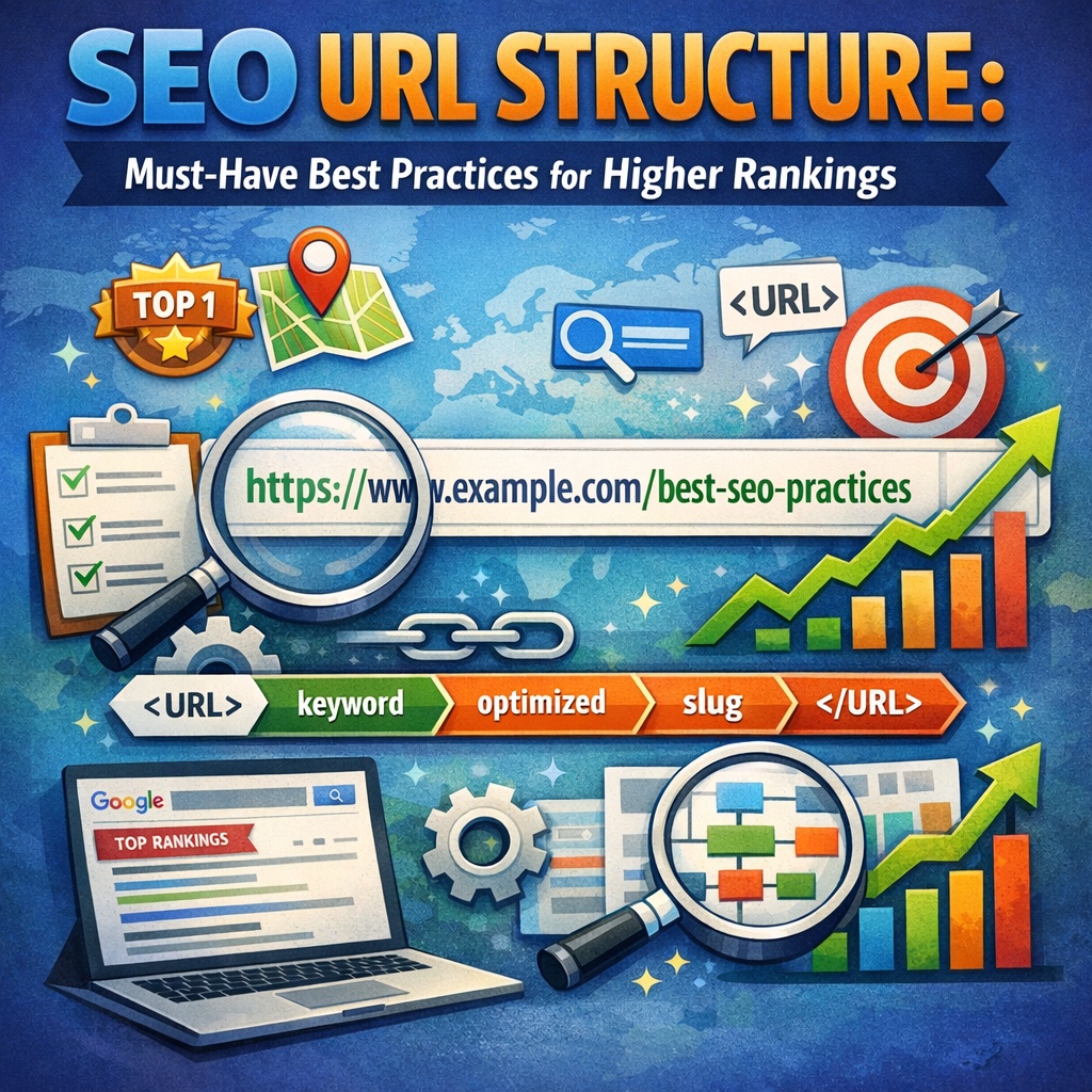 Illustration of SEO URL Structure: Must-Have Best Practices for Higher Rankings